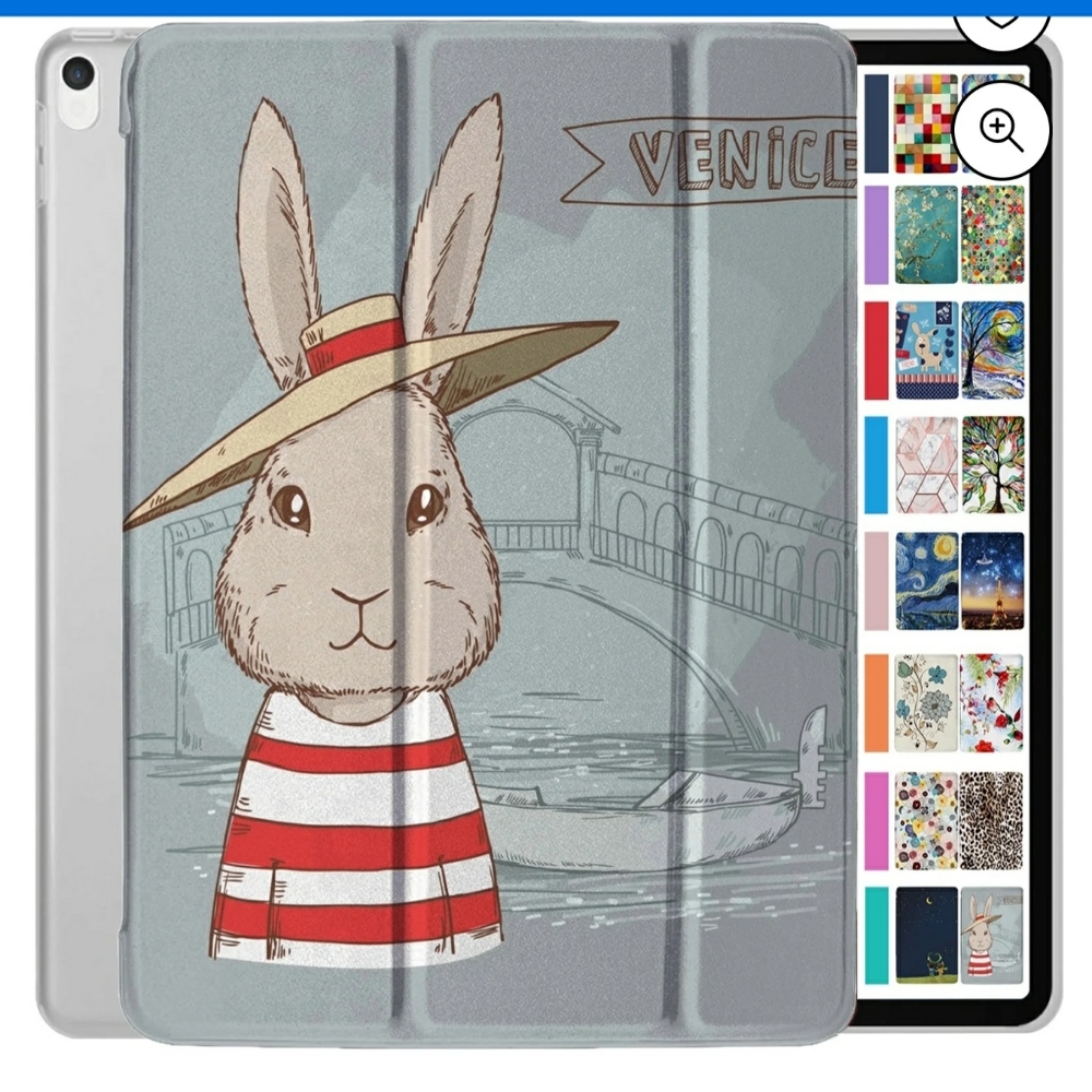 Durasafe IPAD Case - Bunny Hat 10.5" New In Package